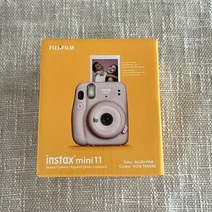 Fuji film Instax Mini 11 brand new in box. Blush pink.